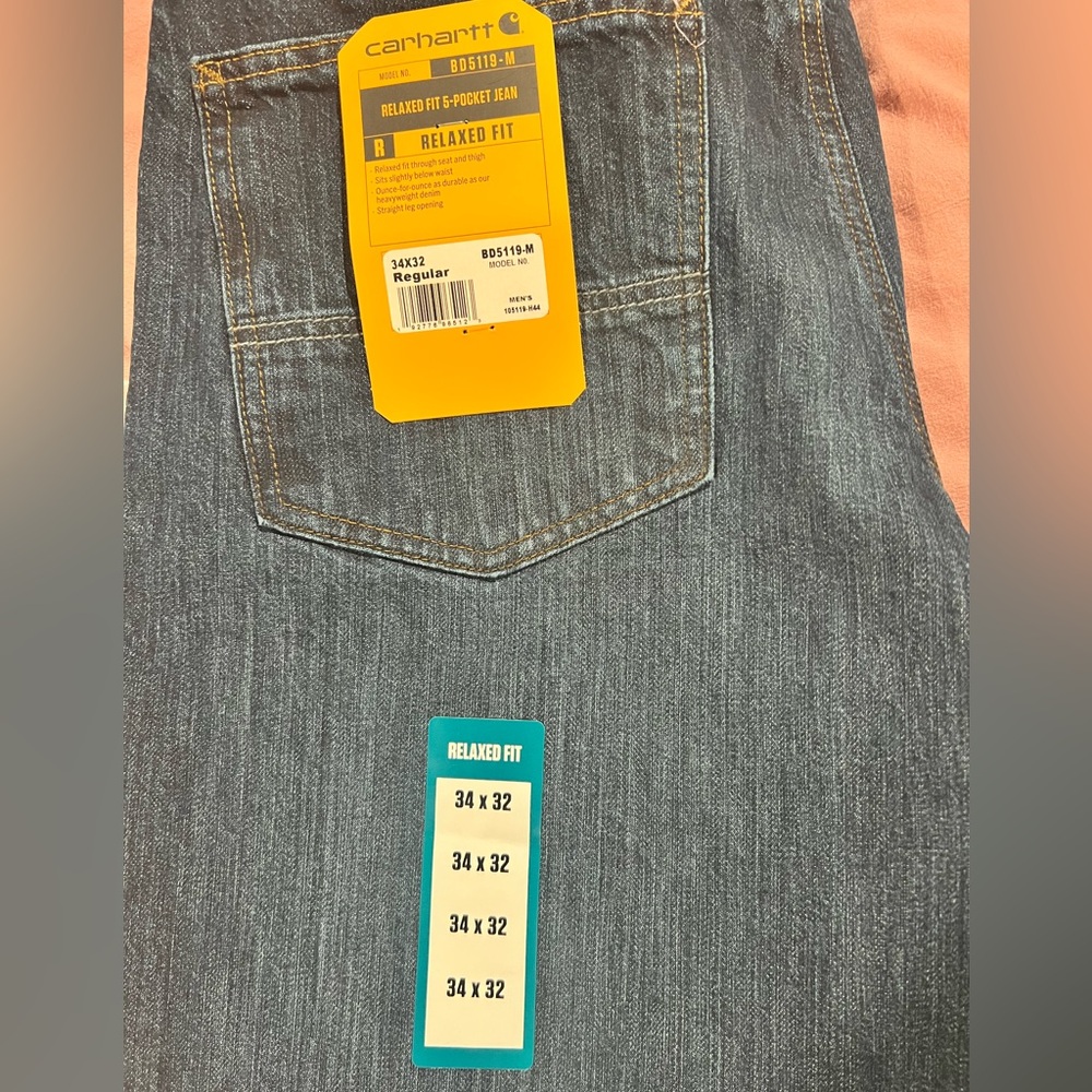 Carhartt 34x32 men’s jeans
